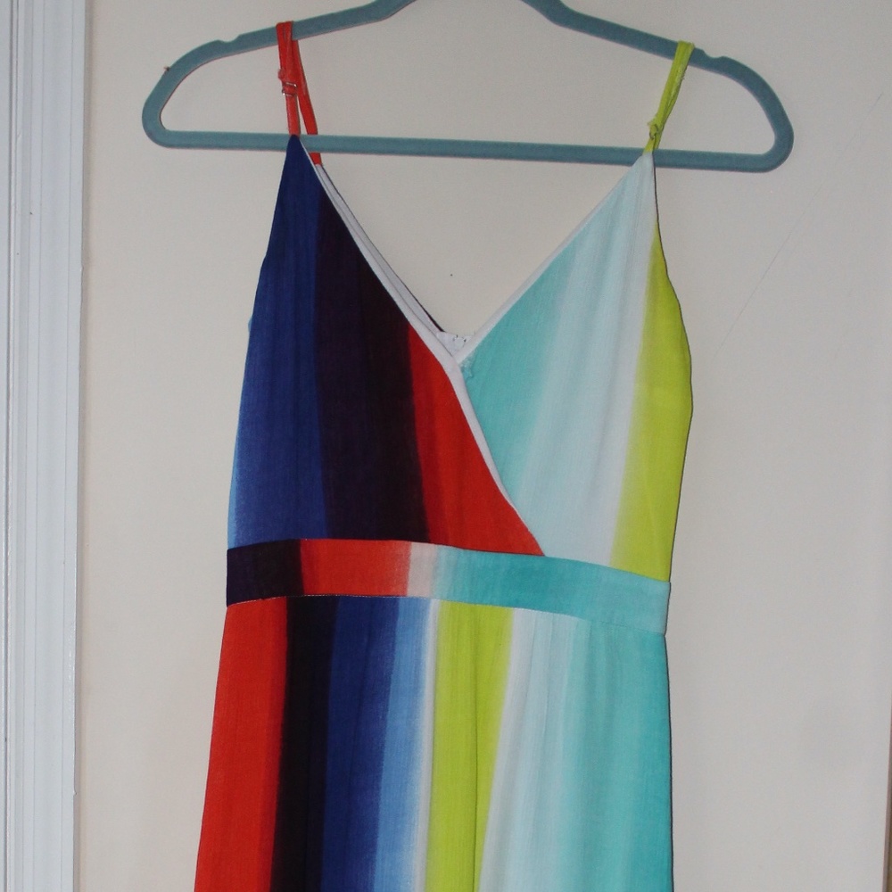 Watercolor Maxi Sundress